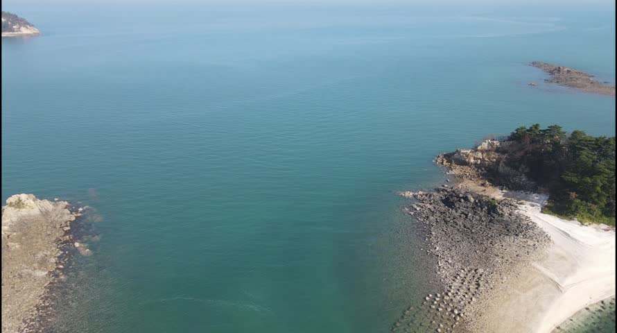 Beautiful island in Incheon, South Korea