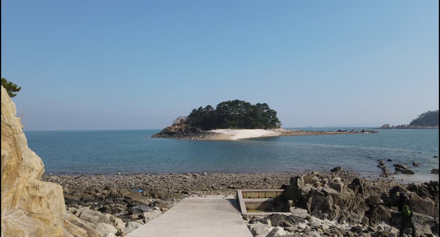 Beautiful island in Incheon, South Korea
