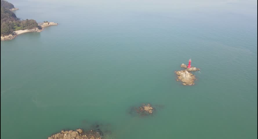 Beautiful island in Incheon, South Korea