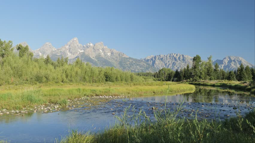 Schwabacher Landing in Grand Teton National Park