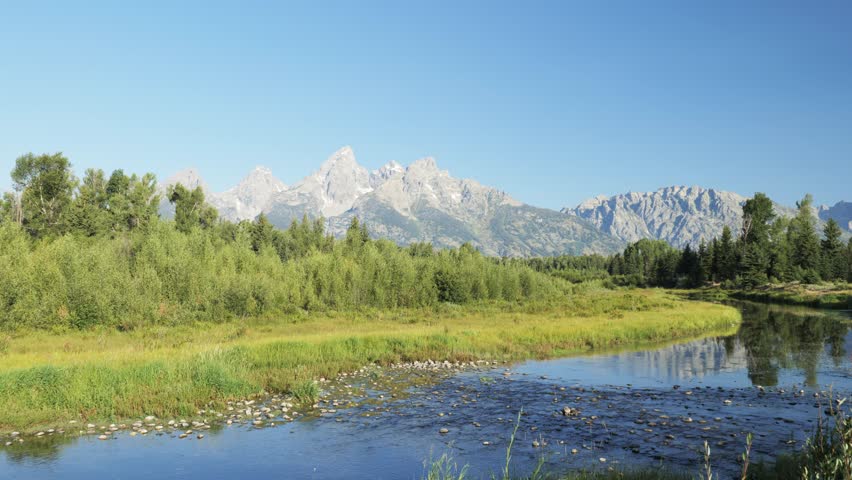 Schwabacher Landing in Grand Teton National Park