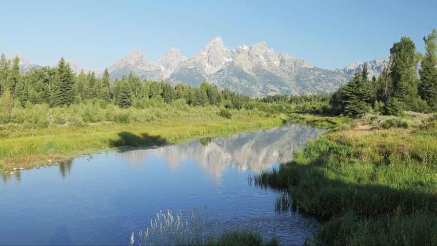 Schwabacher Landing in Grand Teton National Park
