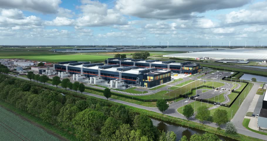 Data center digital internet and data infrastructure.