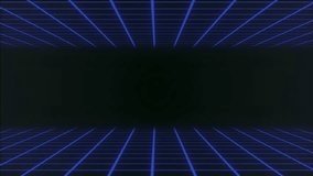 Animation of wow text over light trails and lines on black background. Communication, lights, movement, metaverse and digital interface concept digitally generated video. - Powered by Shutterstock - Get 15% off with code: PIKWIZARD15