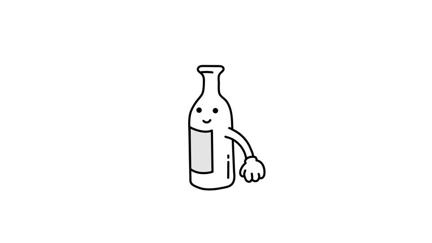 Bundle of Funny Cartoons Doodle Icons 

