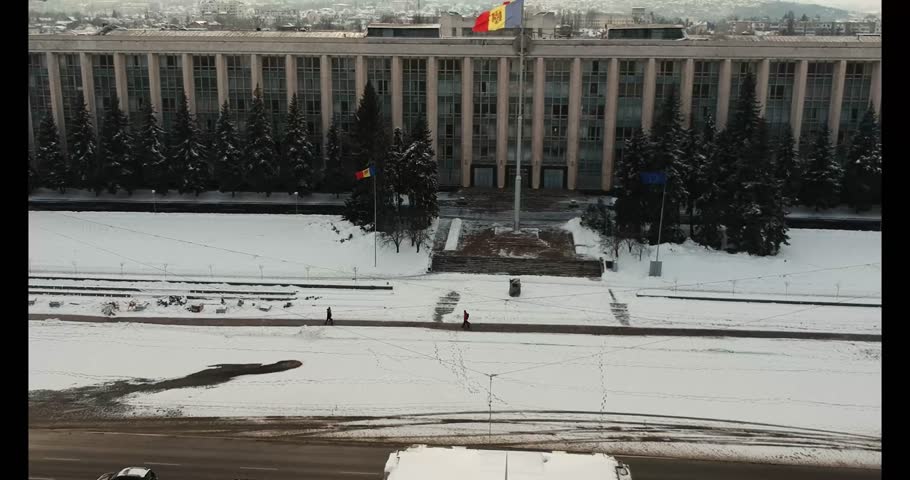 Center of the Chișinau, Capital of the Republic Moldova