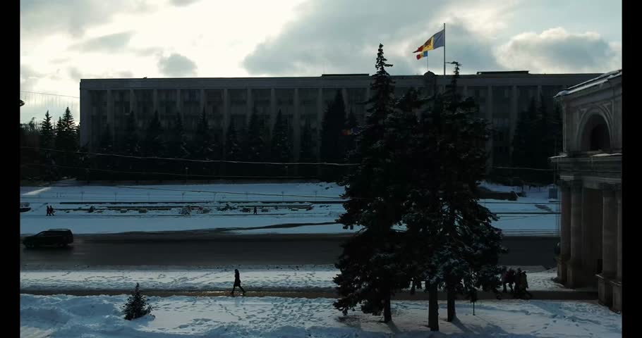 Center of the Chișinau, Capital of the Republic Moldova