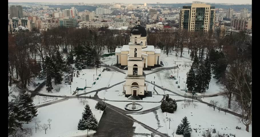 Center of the Chișinau, Capital of the Republic Moldova