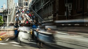 Time-lapse a motorcycle waterfall morning rush hour crowded motorcycles coming off the bridge Taipei Traffic Taiwan Asia	
 - Powered by Shutterstock - Get 15% off with code: PIKWIZARD15