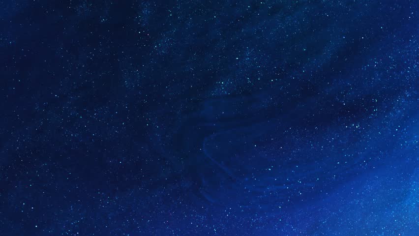 Abstract shiny background video with glitters in motion. Footage with flickering liquid particles. Creating an abstract backdrop with liquid overflowing inks and sparkling shimmers.