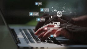 Businessman uses computer analyze SEO Search Engine optimization, advertising, communication, digital, business, marketing, technology, digital marketing, online, , goals,ads, website, social media,	 - Powered by Shutterstock - Get 15% off with code: PIKWIZARD15