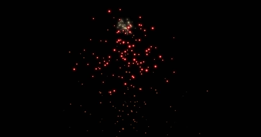 4K Sparks Overlay for Films  Movies. Red  Yellow Glowing Sparks. Spark, Electricity Effects for Engineering  Cinematic Projects