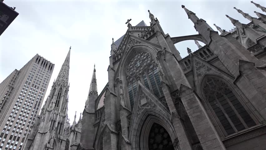 St. Patrick's Cathedral is a Catholic cathedral in the Midtown Manhattan neighborhood of New York City. 