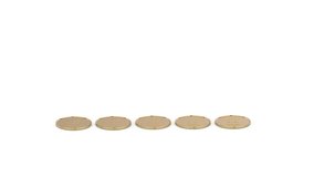 3d animation showing British Pound currency Coin growing and multiplying in clean white background with chroma key and alpha matt to remove or replace background. Money compounding concept - Powered by Shutterstock - Get 15% off with code: PIKWIZARD15