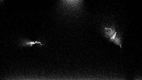 Monochromatic animation of white pencil doodle scribble lines on grunge textured photocopy paper. 4K Overlay Seamless loop. - Powered by Shutterstock - Get 15% off with code: PIKWIZARD15