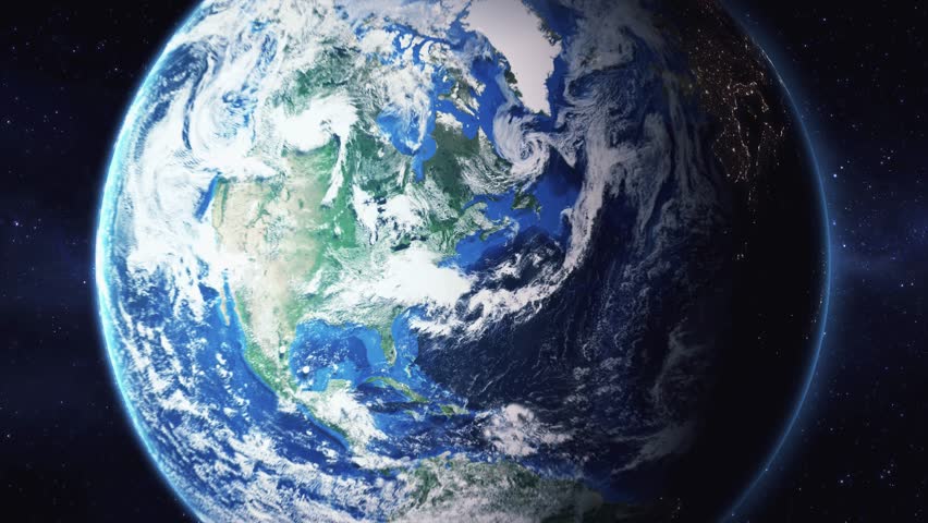 Earth zoom in from space to Bushwick, New York, USA in Maria Hernandez Park. Followed by zoom out through clouds and atmosphere into space. Satellite view. Travel intro - Powered by Shutterstock - Get 15% off with code: PIKWIZARD15