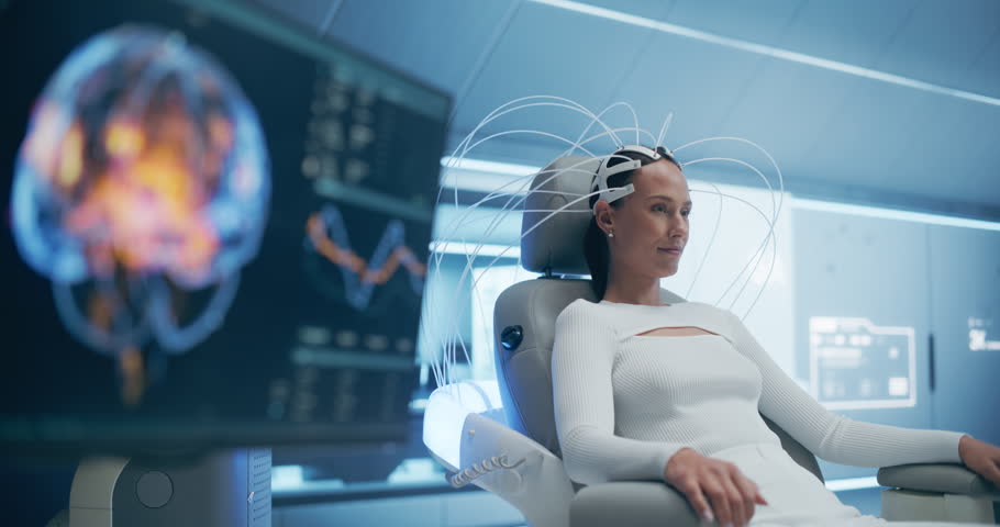 Advanced Neural Technology to Scan a Female Patient
