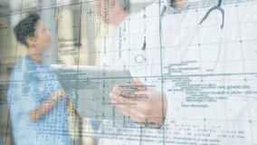 Processing medical data animation, healthcare professionals working in hospital. teamwork - Powered by Shutterstock - Get 15% off with code: PIKWIZARD15