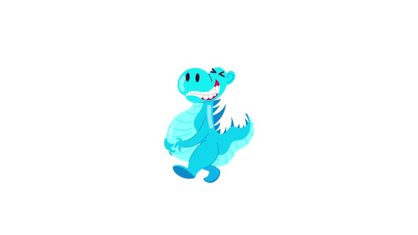 Collection of Cute Dinosaur Flat Stickers  


