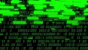 Binary code and data processing animation with green numbers on black background. Technology, digital, coding, programming, cybersecurity, matrix - Powered by Shutterstock - Get 15% off with code: PIKWIZARD15