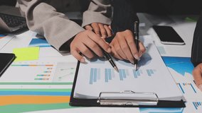 Team of business people working together in the meeting room office, teamwork background charts and graphs banner, double exposure successful teamwork,business planning concept. - Powered by Shutterstock - Get 15% off with code: PIKWIZARD15