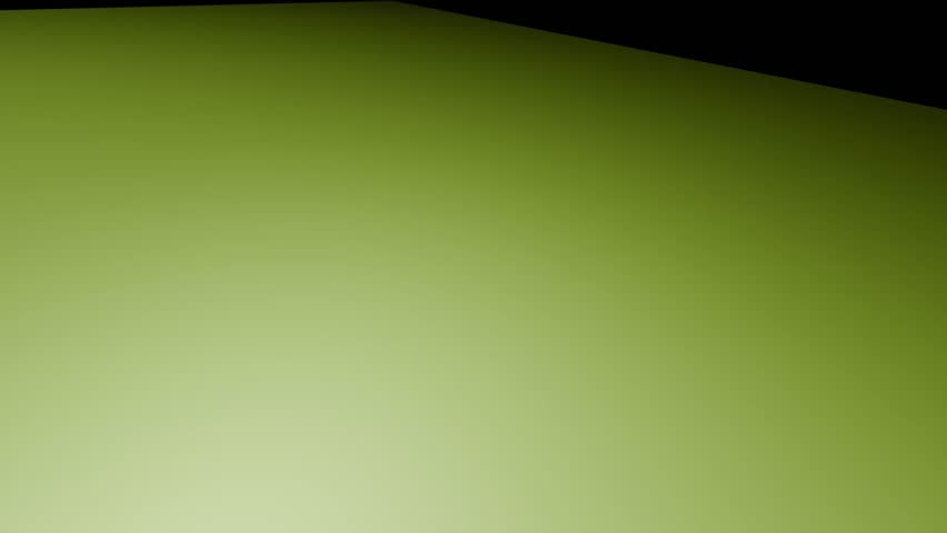 Green bar chart graph in three dimension space 4k animation 