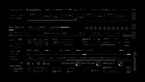 HUD 2GFX Technology Sci Fi 2D texture. HUD data technology text UI digital infographic elements. PNG alpha. - Powered by Shutterstock - Get 15% off with code: PIKWIZARD15