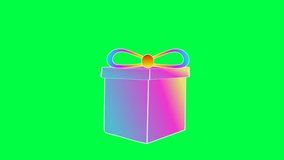 flash sale animation on green screen background. flash sale  raised from egg gift box. business background. green screen background. - Powered by Shutterstock - Get 15% off with code: PIKWIZARD15