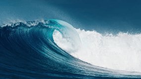 Perfect ocean wave rolls and breaks in the Maldives - Powered by Shutterstock - Get 15% off with code: PIKWIZARD15