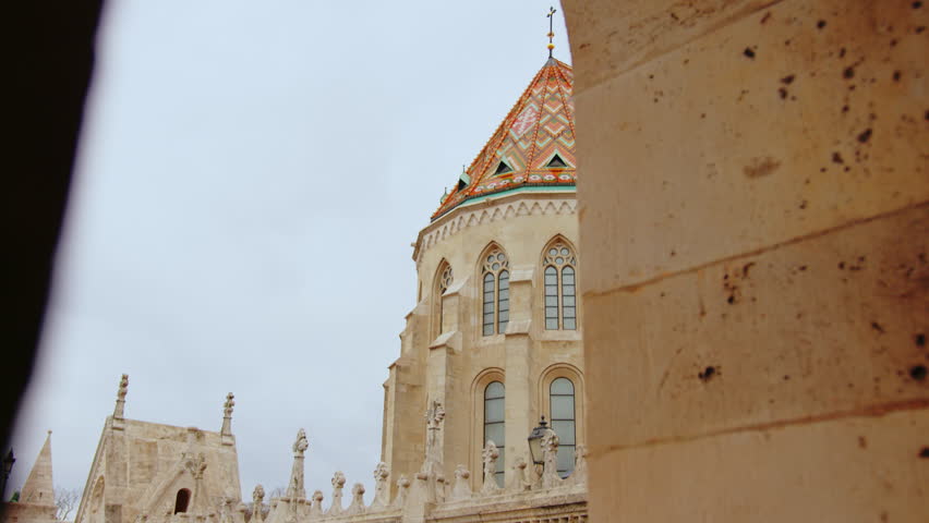 Details Of Church of the Assumption of Our Lady of Buda In Budapest