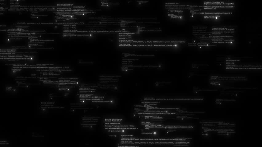 Cyberspace Big Data Digital Business Hi tech matrix Tunnel, binary code encrypted Nodes Technology Network Particles. finance Cyber security binary data, Privacy security matrix, hi tech digital data