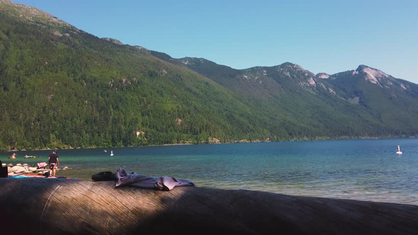 Chilliwack Lake in Sxotsaqel, Chilliwack Lake Park, Chilliwack, British Columbia, Canada.