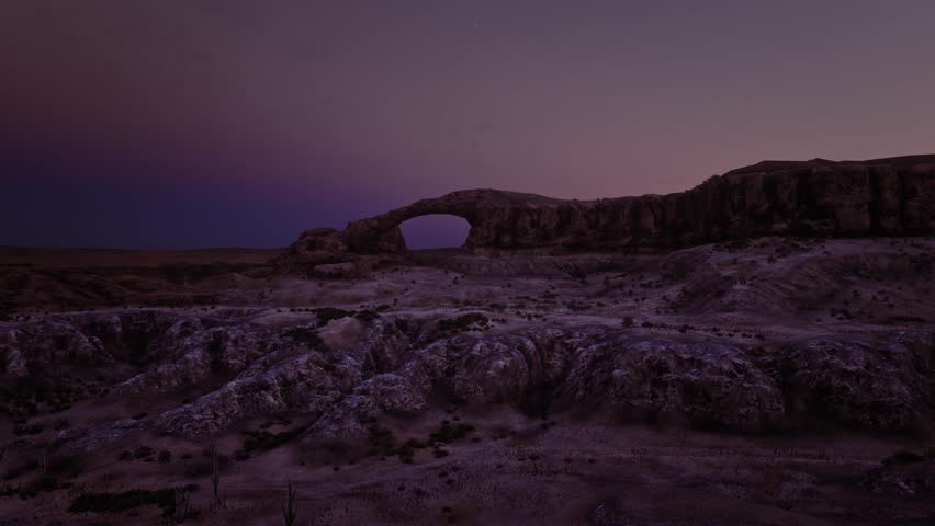 3D. USA. Utah. Navajo Tribal Park. Wilson Arch