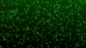 Level up text animation over green digital matrix background. Technology, virtual, neon, futuristic, cyber, gaming - Powered by Shutterstock - Get 15% off with code: PIKWIZARD15