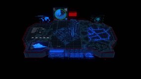 HUD Finance Display. Futuristic screen with animated digital graphs, charts, computer data and more. Great video to use in any economy, financial, technology or futuristic
 - Powered by Shutterstock - Get 15% off with code: PIKWIZARD15