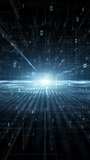 Digital binary numbers computer network with lines vertical animation. Seamless looping.	
 - Powered by Shutterstock - Get 15% off with code: PIKWIZARD15