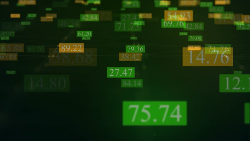 Big data technology and data science abstract background. Data scientist querying. Analysing and visualizing artificial intelligence on virtual screen. AI Data flow concept. Finance neural network-lop