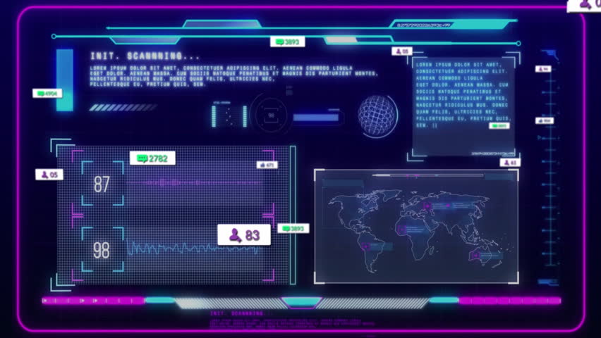 Animation of social media icons with numbers over data processing on black background. Global technology, computing and digital interface concept digitally generated video. - Powered by Shutterstock - Get 15% off with code: PIKWIZARD15