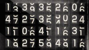 Retro analogue clock in stop motion made into large grid pattern - Powered by Shutterstock - Get 15% off with code: PIKWIZARD15