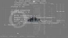 Computer code and mathematical formulas animation over cityscape background. Technology, coding, mathematics, futuristic, programming, urban - Powered by Shutterstock - Get 15% off with code: PIKWIZARD15