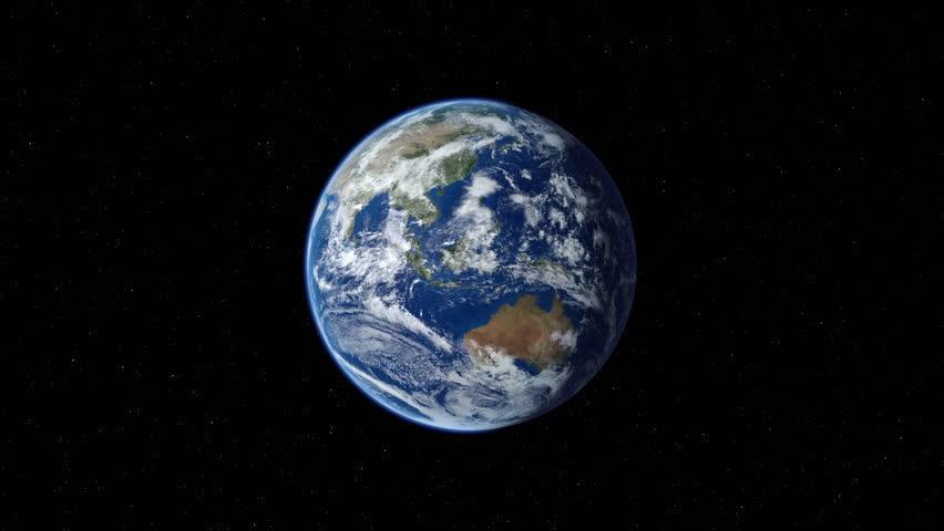 Zooming on Singapore. Earth zoom in from outer space to city. The animation continues by zoom out through clouds and atmosphere into space. View of the Earth at night. Images from NASA. 4K