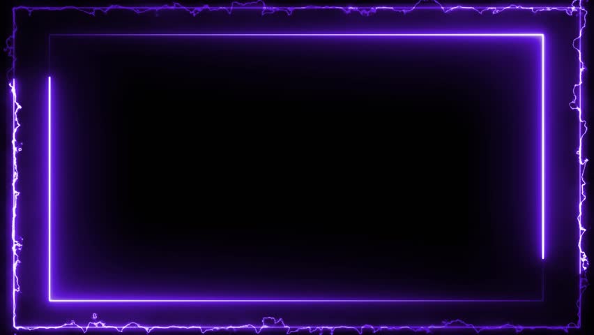 Neon frame background 4k V4