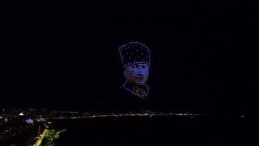 izmir 30 august drone show 4k celebration with 500 drones ataturk turkey - Powered by Shutterstock - Get 15% off with code: PIKWIZARD15