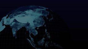 Animation of fake news text and data processing over globe. Global media, broadcasting, connections, computing and data processing concept digitally generated video. - Powered by Shutterstock - Get 15% off with code: PIKWIZARD15