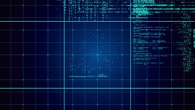 Animation of digital data processing over binary coding on blue background. Global connections, computing and data processing concept digitally generated video. - Powered by Shutterstock - Get 15% off with code: PIKWIZARD15