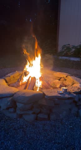 Fire pit fireside camp fire 