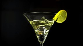 Bartender making cocktail at bar. Classic cocktail and gin short drink with sweet vermouth - Powered by Shutterstock - Get 15% off with code: PIKWIZARD15