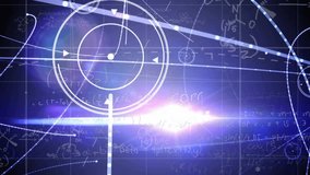 Animation of network of connections over mathematical equations. Technology, science and digital interface concept digitally generated video. - Powered by Shutterstock - Get 15% off with code: PIKWIZARD15