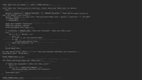 Developer is exploring code on computer screen. Code scrolling. Programming code abstract technology background for software developer and script concept. - Powered by Shutterstock - Get 15% off with code: PIKWIZARD15