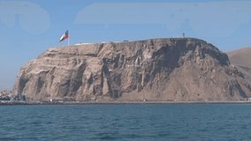 MOROO DE ARICA WITH CHILE FLAG - Powered by Shutterstock - Get 15% off with code: PIKWIZARD15